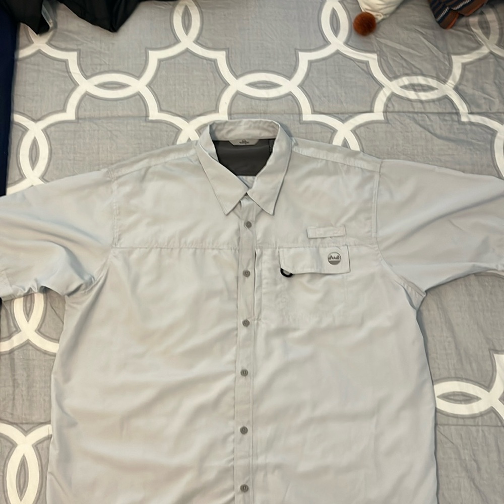 Brand new, Gray, light weight, vented, UV, wrangler, XXL performance shirt
